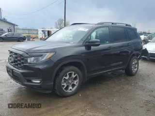 2023 Honda Passport TrailSport with VIN 5FNYF8H65PB040661, listed as a Copart auction lot 52137585 with 32,100 mi miles and Salvage Title. Bid and sale history available at carsss.com. Image 1.