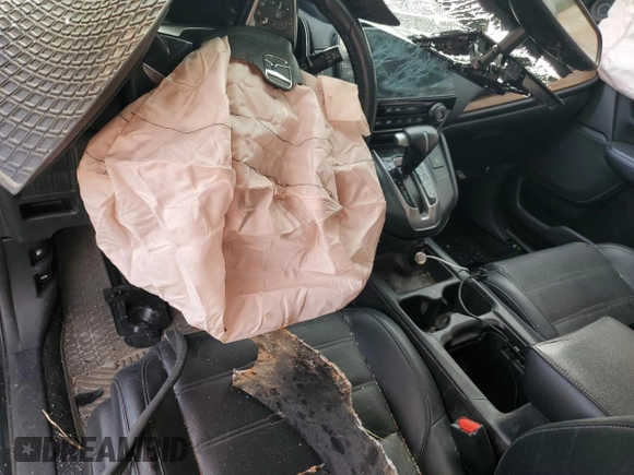 2018 Honda CR-V Touring with VIN 7FARW1H92JE022765, listed as a Copart auction lot 48427265 with 105,246 mi miles and Salvage Title. Bid and sale history available at carsss.com. Image 8.