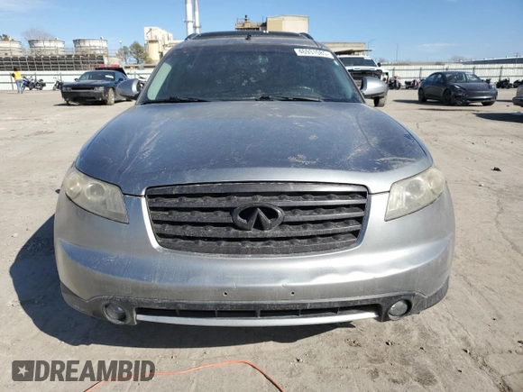 2007 Infiniti FX35 with VIN JNRAS08W47X208391, listed as a Copart auction lot 46931085 with 187,128 mi miles and Clean Title. Bid and sale history available at carsss.com. Image 5.