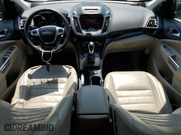 2015 Ford Escape Titanium with VIN 1FMCU9J95FUB74694, listed as a Copart auction lot 65044675 with 159,103 mi miles and Clean title. Bid and sale history available at DreamBid. Image 8.