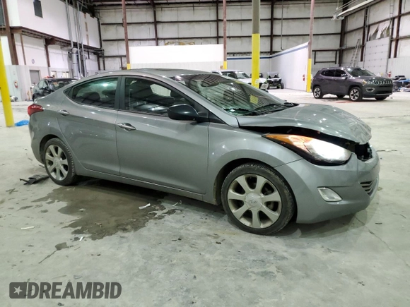2013 Hyundai Elantra GLS z VIN KMHDH4AEXDU919512, wystawiony jako Copart lot #84223604 z przebiegiem 118 391 mil mil oraz Szkoda całkowita • Salvage title. Historia ofert i sprzedaży dostępna na DreamBid. Obrazek 4.