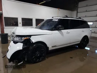 2014 Land Rover Range Rover Supercharged with VIN SALGS3TF3EA177856, listed as a Copart auction lot 43134745 with 98,928 mi miles and Salvage title. Bid and sale history available at DreamBid. Image 1.