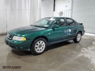 2001 Audi A4 with VIN WAUDC68DX1A143050, listed as a Copart auction lot 44775225 with 160,907 mi miles and Non Repairable. Bid and sale history available at carsss.com. Image 1.