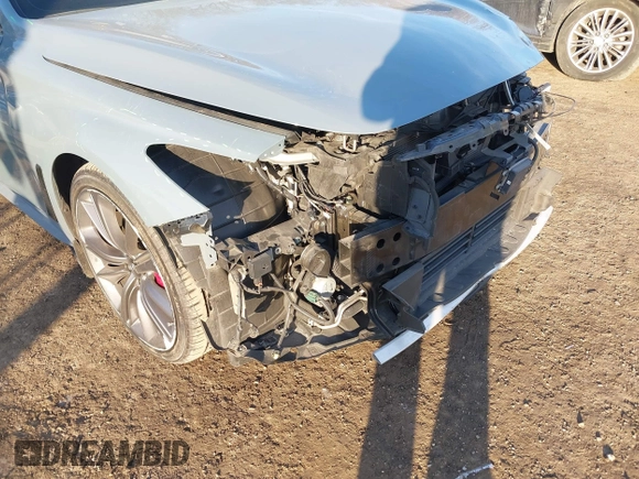 2022 Infiniti Q60 Red Sport 400 with VIN JN1FV7LL0NM680575, listed as a IAAI auction lot 41436276 with 26,862 mi miles and . Bid and sale history available at DreamBid. Image 17.