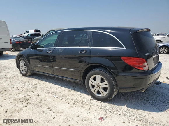 2008 Mercedes-Benz R-Class 3.5L with VIN 4JGCB65E78A081854, listed as a Copart auction lot 68652084 with 186,899 mi miles and Salvage Title. Bid and sale history available at carsss.com. Image 2.