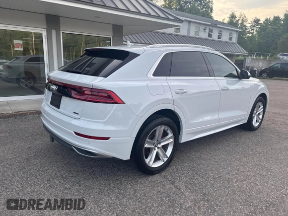 2019 Audi Q8 Premium with VIN WA1AVAF12KD018856, listed as a IAAI auction lot 42533449 with 122,353 mi miles and . Bid and sale history available at DreamBid. Image 4.