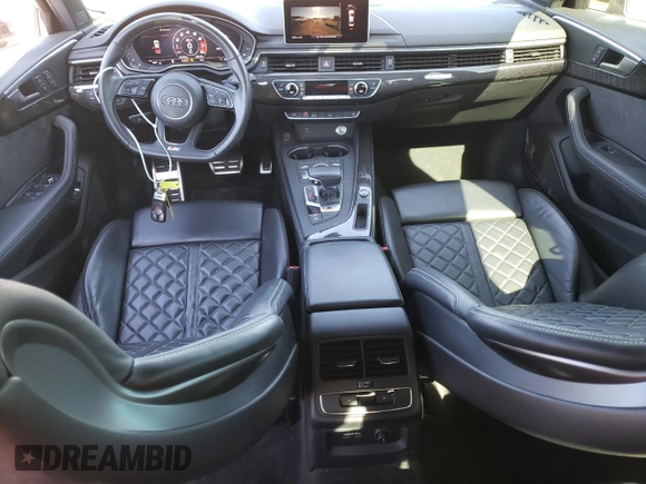 2019 Audi S4 Premium Plus with VIN WAUB4AF47KA006630, listed as a Copart auction lot 77640264 with 61,654 mi miles and Salvage Title. Bid and sale history available at carsss.com. Image 8.