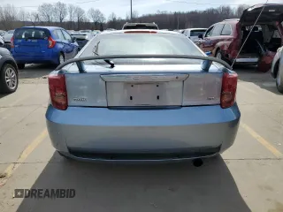 2005 Toyota Celica GT with VIN JTDDR32T050183665, listed as a Copart auction lot 47768325 with 185,935 mi miles and Salvage Title. Bid and sale history available at carsss.com. Image 6.