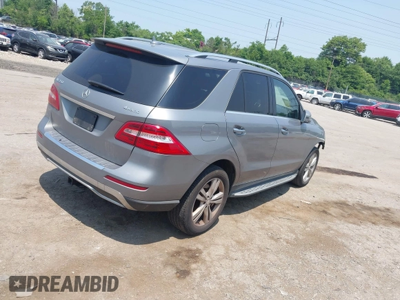 2015 Mercedes-Benz M 350 with VIN 4JGDA5HBXFA592118, listed as a IAAI auction lot 42429105 with 131,705 mi miles and . Bid and sale history available at DreamBid. Image 4.