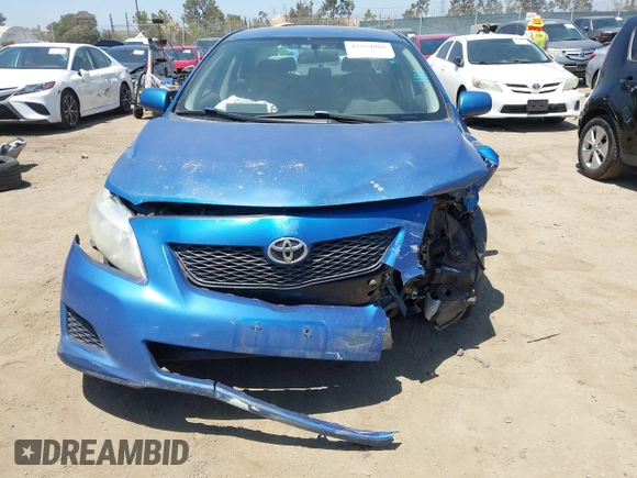 2009 Toyota Corolla with VIN 1NXBU40E39Z073140, listed as a IAAI auction lot 42554988 with 322,083 mi miles and . Bid and sale history available at DreamBid. Image 11.