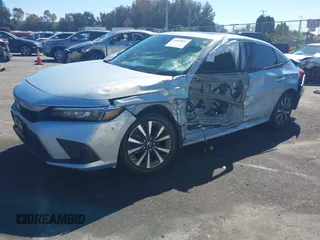 2023 Honda Civic EX с VIN 2HGFE1F74PH308480, выставлен на аукционе IAAI как лот 41874607 с пробегом Не указан миль и . История ставок и продаж доступна на DreamBid. Изображение 20.