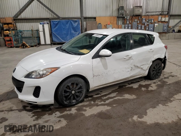 2013 Mazda 3 GX with VIN JM1BL1KF5D1727545, listed as a Copart auction lot 81896933 with 171,426 mi miles and Salvage Title. Bid and sale history available at carsss.com. Image 1.