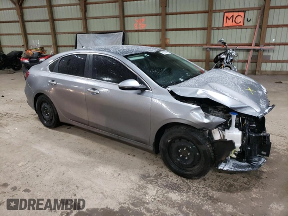 2023 Kia Forte GT-Line with VIN 3KPF34AD8PE669158, listed as a Copart auction lot 50328085 with 0 mi miles and Salvage Title. Bid and sale history available at carsss.com. Image 4.