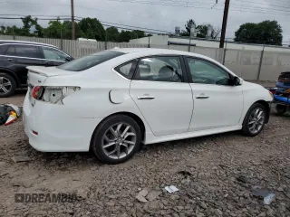 2014 Nissan Sentra SV with VIN 3N1AB7AP5EY325049, listed as a Copart auction lot 63759595 with 129,944 mi miles and Salvage title. Bid and sale history available at DreamBid. Image 3.