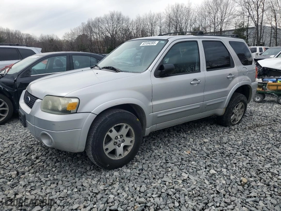 2005 Ford Escape Limited with VIN 1FMYU94145KA62832, listed as a Copart auction lot 53104395 with 81,093 mi miles and Clean Title. Bid and sale history available at carsss.com. Image 1.