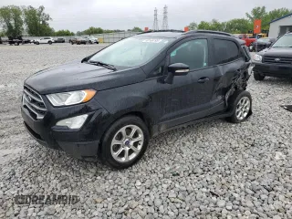 2018 Ford EcoSport SE z VIN MAJ3P1TE7JC173333, wystawiony jako Copart lot #58166195 z przebiegiem 60 290 mil mil oraz Szkoda całkowita • Salvage title. Historia ofert i sprzedaży dostępna na DreamBid. Obrazek 1.