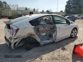 2014 Toyota Prius Four with VIN JTDKN3DU5E0358694, listed as a Copart auction lot 50814205 with Not Provided miles and Salvage Title. Bid and sale history available at DreamBid. Image 3.
