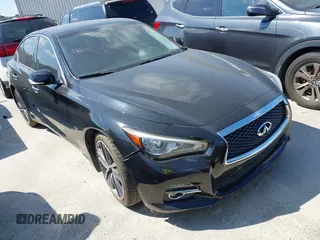 2017 Infiniti Q50 Premium with VIN JN1EV7AR6HM832057, listed as a IAAI auction lot 42627529 with 103,381 mi miles and . Bid and sale history available at DreamBid. Image 1.