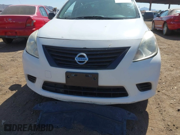 2014 Nissan Versa S Plus with VIN 3N1CN7AP7EL816008, listed as a IAAI auction lot 41991082 with Not Provided miles. Bid and sale history available at carsss.com. Image 6.