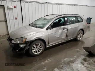 2015 Volkswagen Golf TSI S с VIN 3VWC17AU7FM519814, выставлен на аукционе Copart как лот 50908755 с пробегом Не указан миль и Списание • Salvage title. История ставок и продаж доступна на DreamBid. Изображение 1.