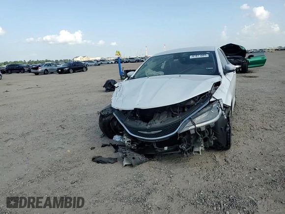 2015 Chrysler 200 Limited with VIN 1C3CCCAB1FN692324, listed as a Copart auction lot 61911005 with 165,181 mi miles and Salvage title. Bid and sale history available at DreamBid. Image 13.