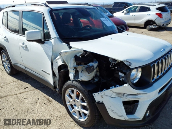 2020 Jeep Renegade Altitude z VIN ZACNJABB8LPL91658, wystawiony jako IAAI lot #41534304 z przebiegiem 76 135 mil mil oraz . Historia ofert i sprzedaży dostępna na DreamBid. Obrazek 6.