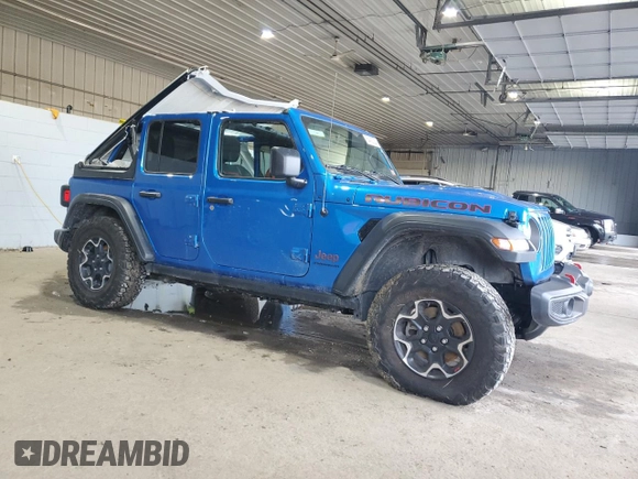 2023 Jeep Wrangler Rubicon z VIN 1C4HJXFN7PW693166, wystawiony jako Copart lot #84430324 z przebiegiem 40 093 mil mil oraz Szkoda całkowita • Salvage title. Historia ofert i sprzedaży dostępna na DreamBid. Obrazek 4.