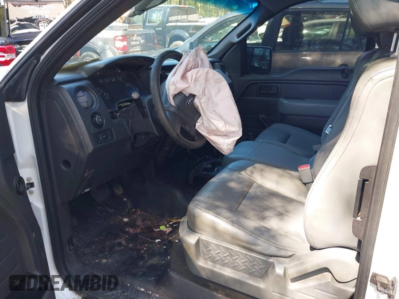2014 Ford F-150 XL with VIN 1FTFX1CTXEFC01524, listed as a IAAI auction lot 41955270 with 251,992 mi miles. Bid and sale history available at carsss.com. Image 5.