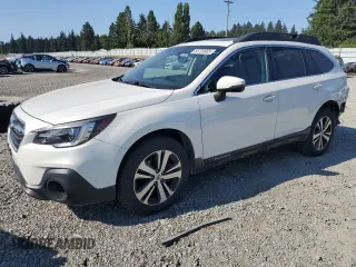 2018 Subaru Outback Limited с VIN 4S4BSENC4J3262473, выставлен на аукционе Copart как лот 65709965 с пробегом 126 420 миль миль и Списание • Salvage title. История ставок и продаж доступна на DreamBid. Изображение 1.