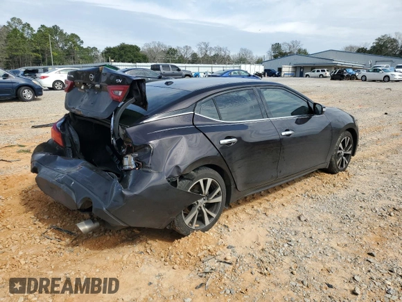 2016 Nissan Maxima SV with VIN 1N4AA6AP0GC423305, listed as a Copart auction lot 45848895 with 216,549 mi miles and Salvage Title. Bid and sale history available at DreamBid. Image 3.