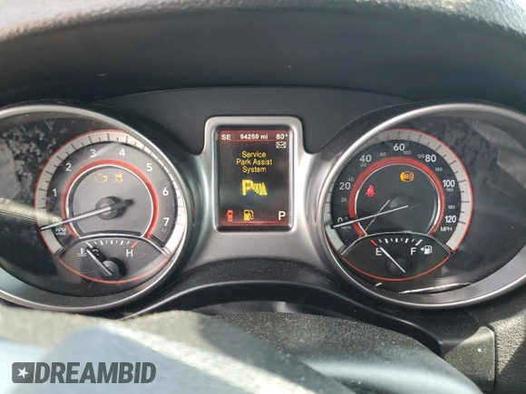 2020 Dodge Journey Crossroad z VIN 3C4PDCGB6LT271129, wystawiony jako Copart lot #48414395 z przebiegiem 94 259 mil mil oraz Szkoda całkowita • Salvage title. Historia ofert i sprzedaży dostępna na DreamBid. Obrazek 9.