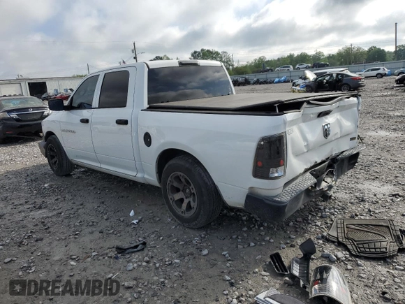 2012 Ram 1500 Tradesman with VIN 1C6RD6KP0CS155351, listed as a Copart auction lot 52784315 with 164,260 mi miles and Salvage title. Bid and sale history available at DreamBid. Image 2.