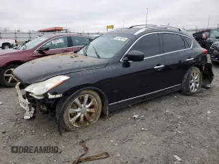 2012 Infiniti EX Journey z VIN JN1AJ0HR9CM453084, wystawiony jako Copart lot #44018015 z przebiegiem 99 136 mil mil oraz Szkoda całkowita • Salvage title. Historia ofert i sprzedaży dostępna na DreamBid. Obrazek 1.