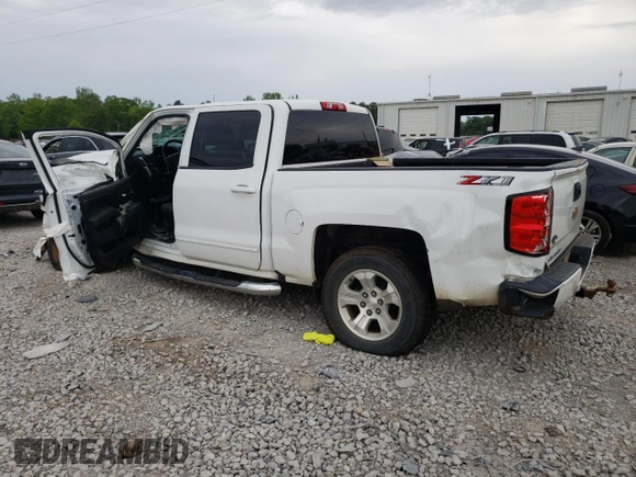 2018 Chevrolet Silverado 1500 LT with VIN 3GCUKREC6JG548889, listed as a Copart auction lot 78987104 with 41,509 mi miles and Salvage Title. Bid and sale history available at DreamBid. Image 2.