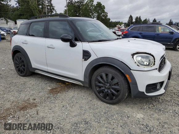 2018 MINI Countryman Cooper with VIN WMZYS7C30J3B63231, listed as a Copart auction lot 56427645 with 69,222 mi miles and Salvage title. Bid and sale history available at DreamBid. Image 4.