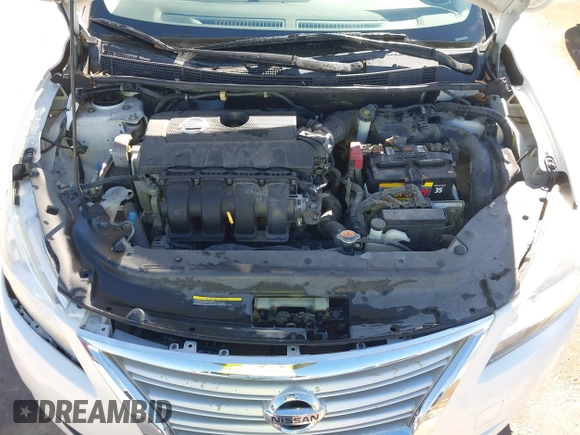 2013 Nissan Sentra S with VIN 3N1AB7AP1DL776474, listed as a IAAI auction lot 41354323 with 127,288 mi miles and . Bid and sale history available at DreamBid. Image 10.
