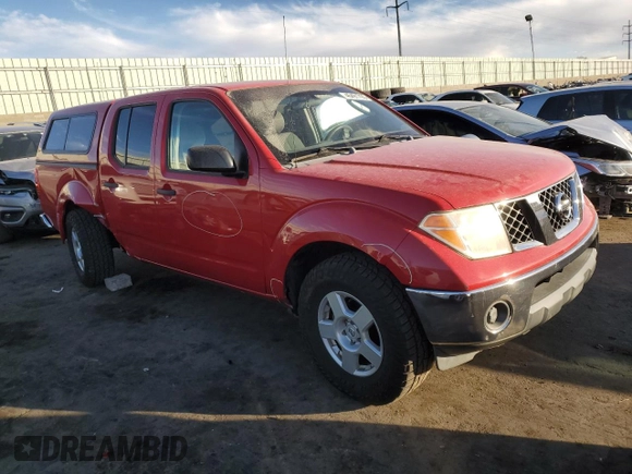 2007 Nissan Frontier SE with VIN 1N6AD07U97C442427, listed as a Copart auction lot 46491795 with 224,903 mi miles and Salvage title. Bid and sale history available at DreamBid. Image 4.