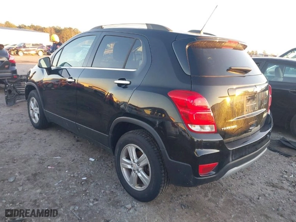 2019 Chevrolet Trax LT with VIN KL7CJPSB2KB897313, listed as a IAAI auction lot 41386111 with 83,355 mi miles. Bid and sale history available at carsss.com. Image 3.