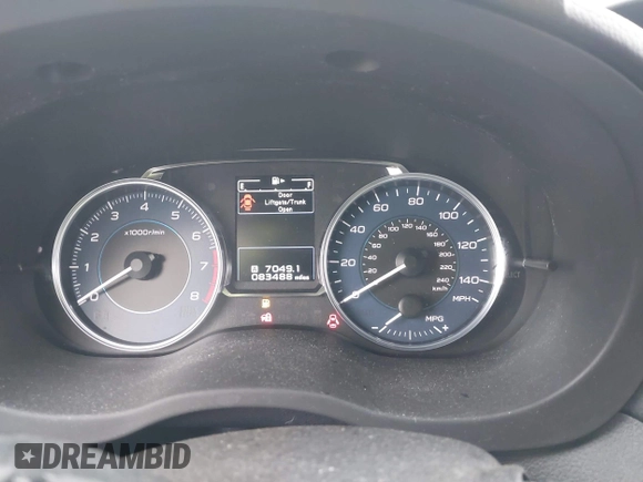 2016 Subaru Crosstrek Premium z VIN JF2GPADC8G8255027, wystawiony jako IAAI lot #42506891 z przebiegiem 83 488 mil mil oraz . Historia ofert i sprzedaży dostępna na DreamBid. Obrazek 7.