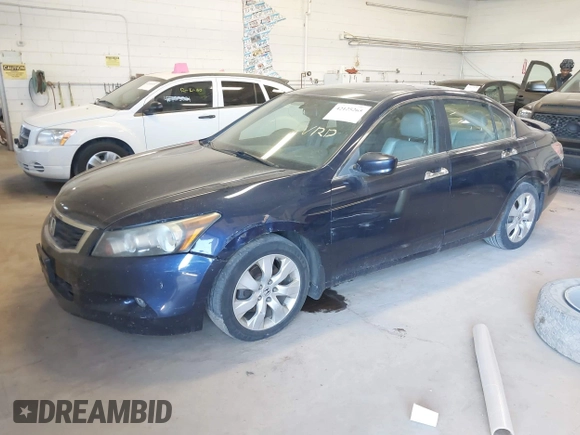 2009 Honda Accord EX-L with VIN 1HGCP36839A045434, listed as a IAAI auction lot 42125265 with 244,515 mi miles and . Bid and sale history available at DreamBid. Image 2.