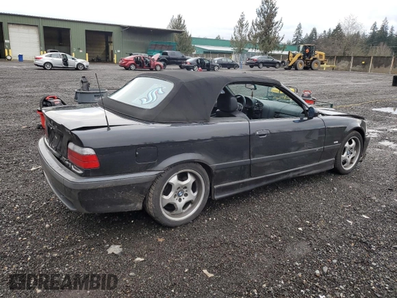 1998 BMW 3 Series M3 with VIN WBSBK0336WEC39505, listed as a Copart auction lot 87917375 with 184,664 mi miles and Salvage Title. Bid and sale history available at carsss.com. Image 3.