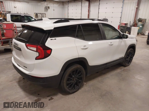 2024 GMC Terrain SLE z VIN 3GKALTEG8RL211776, wystawiony jako IAAI lot #41901624 z przebiegiem 14 287 mil mil oraz . Historia ofert i sprzedaży dostępna na DreamBid. Obrazek 4.