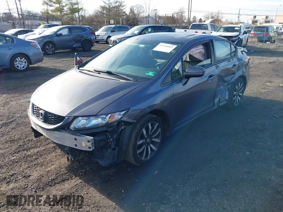 2015 Honda Civic EX-L with VIN 19XFB2F92FE233500, listed as a IAAI auction lot 41136069 with 115,484 mi miles and . Bid and sale history available at DreamBid. Image 18.