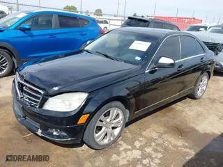 2008 Mercedes-Benz C-Class 3.0L Sport with VIN WDDGF54X28F085858, listed as a IAAI auction lot 41890973 with 161,181 mi miles. Bid and sale history available at carsss.com. Image 18.