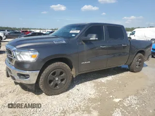2019 Ram 1500 Big Horn/Lone Star with VIN 1C6SRFFT7KN668488, listed as a Copart auction lot 49491965 with 118,440 mi miles and Salvage Title. Bid and sale history available at carsss.com. Image 1.