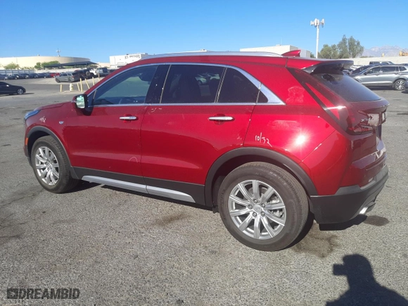 2023 Cadillac XT4 FWD Premium Luxury with VIN 1GYFZCR43PF158499, listed as a Copart auction lot 58021974 with 9,497 mi miles and Salvage Title. Bid and sale history available at carsss.com. Image 2.