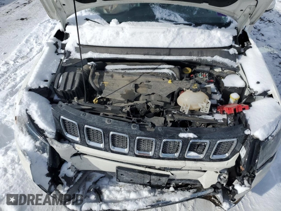 2020 Jeep Compass Limited z VIN 3C4NJCCB8LT108486, wystawiony jako Copart lot #44575565 z przebiegiem Nie podano mil oraz Szkoda całkowita • Salvage title. Historia ofert i sprzedaży dostępna na DreamBid. Obrazek 12.