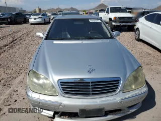 2002 Mercedes-Benz S 5.0L with VIN WDBNG75J12A276579, listed as a Copart auction lot 69104334 with Not Provided miles and Clean Title. Bid and sale history available at carsss.com. Image 5.