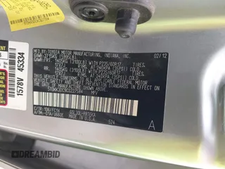 2012 Toyota Sienna LE AAS with VIN 5TDKK3DC9CS227584, listed as a IAAI auction lot 41972758 with 258,077 mi miles. Bid and sale history available at carsss.com. Image 9.