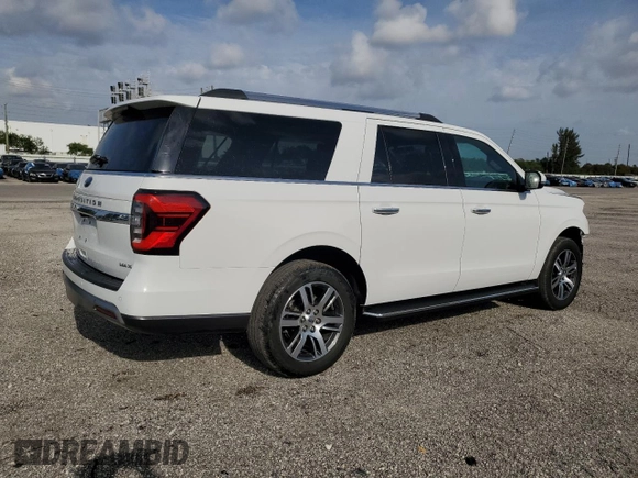 2023 Ford Expedition Max Limited with VIN 1FMJK1K8XPEA05495, listed as a Copart auction lot 50338025 with 47,873 mi miles and Clean title. Bid and sale history available at DreamBid. Image 3.
